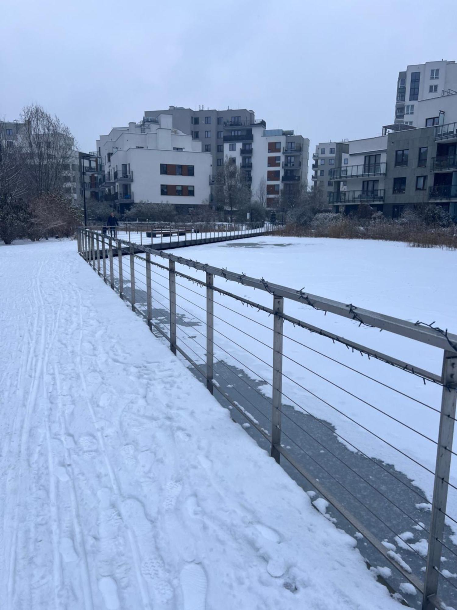 华沙Lake Park Apartament With Free Parking Airport Netflix公寓 外观 照片